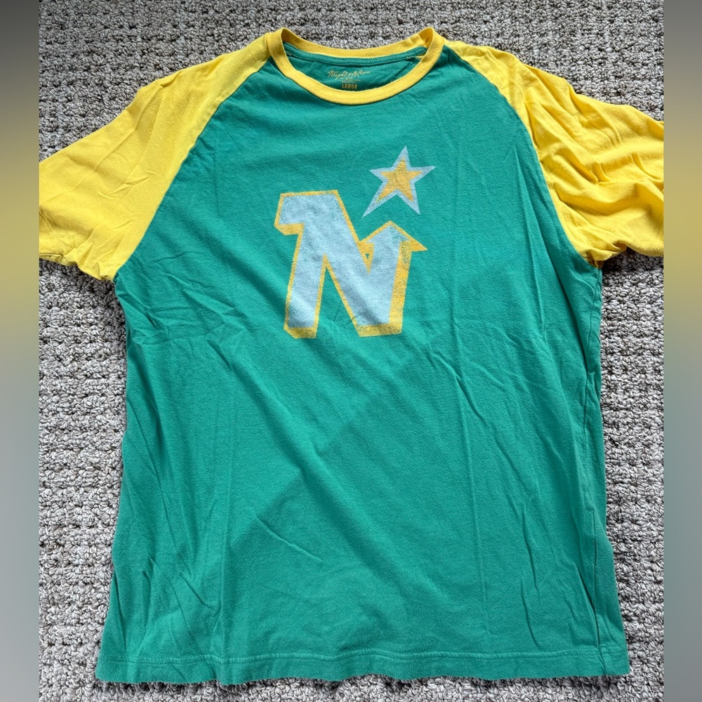 Vintage Minnesota North Stars Tshirt